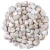 ZAICUS 1lb Scolecite Tumbled Stones | Polished Crystals Healing | Natural Stones | Feng Shui | Chakra Balancing | Good Luck | Reiki Gift | Home Decor | Size 20-25 mm view 1