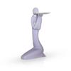 BOOMLATU Abstract Pillar Candle Holder,Modren Decorative Candle Stands for Home Decor Centerpiece view 1