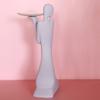 BOOMLATU Abstract Pillar Candle Holder,Modren Decorative Candle Stands for Home Decor Centerpiece view 4