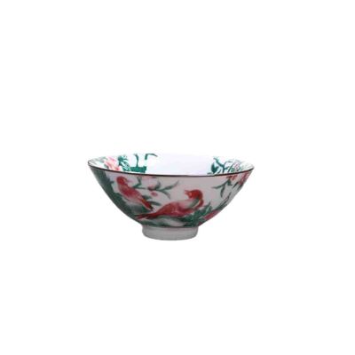 2Pcs Chinese Blue and White Porcelain Cone Teacup Hand-Painted Ceramic Tea Bowl Travel Portable Tea Set Supplies Tea Cup 70ml