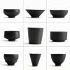 Black Crockery Japanese Ceramic Tea Cup for Puer teacups Porcelain Chinese kung fu Cup drinkware view 3