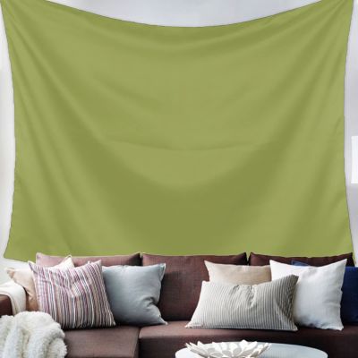 YOKOU Wall Tapestry, Farmhouse Decoration Solid Color Green Wall Hanging Tapestries for Bedroom, Dorm, Living Room, Home Dcor 55"X73"