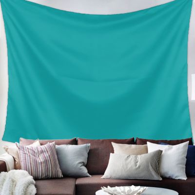 YOKOU Wall Tapestry, Solid Color Teal Green Farmhouse Decor Wall Hanging Tapestries for Bedroom, Dorm, Living Room, Home Dcor 59"X90"