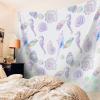 YOKOU Wall Tapestry, Dreamlike Hippocampus Conch Shell Scale Summer Marine Life Ocean Wall Hanging Tapestries for Bedroom, Dorm, Living Room, Home Dcor 39"X59" view 3