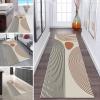 Hallway Runner Rug, Modern Soft Non Slip Easy to Clean Area Rug, Long Carpet Runners for Home Kitchen Corridor or Passage 60cm/70cm/80cm/100cm Wide (Size : 2 ft x 8.2 ft) view 1