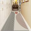 Hallway Runner Rug, Modern Soft Non Slip Easy to Clean Area Rug, Long Carpet Runners for Home Kitchen Corridor or Passage 60cm/70cm/80cm/100cm Wide (Size : 2.6 ft x 4.9 ft) view 4