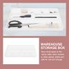 Desktop Storage Box Office Pen Holder Office Drawer Organizers Multi Grids Pen Holder Office Organizer Vanity Drawer Organizer Desk Accessories Makeup Drawer Organizer Brush Holder view 3