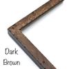 Rustic Burled Wood Picture Frame, Handcrafted Custom Frames For Wall Art, Personalized Photo Frame, Natural Solid Wood With Premium Acrylic Cover (9 x 12, Dark Gray) view 2