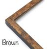 Rustic Burled Wood Picture Frame, Handcrafted Custom Frames For Wall Art, Personalized Photo Frame, Natural Solid Wood With Premium Acrylic Cover (9 x 12, Dark Gray) view 3