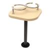 Pontoon Boat Bar Cup Holder Table MI-012P-TA | w/Paper Towel Holder view 2