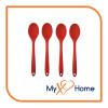 8" Red Silicone Spoon (4 Spoons) by MyXOHome view 2
