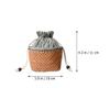 Zerodeko Portable Teacup Storage Bag Lightweight Drawstring Pouch for Travel Compact Teaware Protector for Teacups and Teapots Space-saving Design for Tea view 4