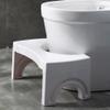 Folding Toilet Step Stool for Adults Space-Saving Bathroom Squatting Stool Durable Plastic Design for Optimal Bowel Movements and Use Any Bathroom view 2