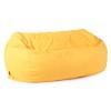 Sofa Lazy Sack Bean Bag Chair Cover Sofa Lazy (No Filler) Living Room Furniture Soft Washable Micro-Fiber Adult Beanbag Chair Outside Cover, Lazy Sofa Bed Cover,Yellow view 1