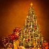 CCINEE 2000 Strands Christmas Tinsel Icicles, 19.7" Shiny Mylar Foil Icicle for Xmas Tree, Holiday, Birthday, Wedding, Party Hanging Decoration, Gold view 4
