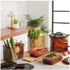 ENF PP/silicon Stoage Sealed Container with lid and handle Set 4P 1.4L x 2p + 3.2L + 4.3L for Storing Kimchi through Side Dish Vegetable view 2