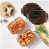 ENF PP/silicon Stoage Sealed Container with lid and handle Set 4P 1.4L x 2p + 3.2L + 4.3L for Storing Kimchi through Side Dish Vegetable view 3