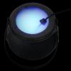 1Set Atomized Ambient Light Cauldron with Light Witch Candy Bucket with Witch Cauldron Kids Lighted Cauldron Pot LED Fog Maker LED Decor Halloween Plastic Fog Machine view 4