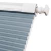 Keego Easy to Install Window Blind Cordless Single Cell Cellular Honeycomb Shades for Windows Doors Thermal Insulated Breathable Window Shade for Kitchen Bathroom (Light Filtering, Blue, 28w x 60h) view 1