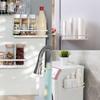Magnetic Spice Rack Organizer Single Tier Refrigerator Spice Storage Shelf, Easy to Install The Side of The Refrigerator Can Hold Spices, Jar of Olive Oil, Cooking Oils, Salt, Pepper (2Pcs) view 4