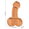 Aperitif Boards, Unique Cutlery Kitchen Wine Meat Cheese Platter Picnic Utensils, Wood Cheese Board and Charcuterie Board, Women Gifts for Housewarming Bachelor Party (Brown, 9.45x5.9x0.39 IN) view 2