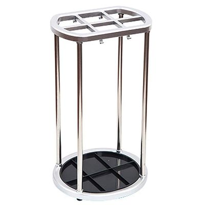 Muteiki Umbrella Umbrella Stands Creative Leather,Large Capacity Stainless Steel Umbrella Stand,Indoor Umbrella Rack with Wheels for Hotel Office Building Restaurant Interior Home Decoration/s
