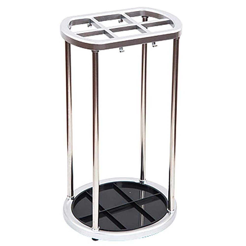 Muteiki Umbrella Umbrella Stands Creative Leather,Large Capacity Stainless Steel Umbrella Stand,Indoor Umbrella Rack with Wheels for Hotel Office Building Restaurant Interior Home Decoration/s