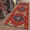Classic Hallway Runner Rug, 1m/2m/3m/4m/5m/6m Extra Long Passage Carpet Runner for Corridor, Kitchen, Bedroom, Entryway, Stair Floor Non-Slip Mat (Size : 2 ft x 14.8 ft) view 1