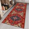 Classic Hallway Runner Rug, 1m/2m/3m/4m/5m/6m Extra Long Passage Carpet Runner for Corridor, Kitchen, Bedroom, Entryway, Stair Floor Non-Slip Mat (Size : 2 ft x 14.8 ft) view 3