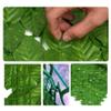 Artificial Ivy Privacy Fence Screen Artificial Grass Wall Greenery Wall,Privacy Screen Green Backdrop Faux Greenery Wall Plants(Size:1.5x15m/4.92x49.21ft) view 3