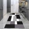 Contemporary Hallway Runner Rug, Modern Washable Area Rug Corridor/Kitchen/Bedroom/Living Room/Entryway/Stair Carpet Runner Mat 60x350cm/80x450cm (Size : 2 ft x 13.1 ft) view 3