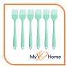 8" Pastel Green Silicone Basting Brush (6 Basting Brushes) by MyXOHome view 2