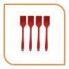 8" Red Silicone Basting Brush (4 Basting Brushes) by MyXOHome view 1