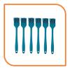 8" Light Blue Silicone Basting Brush (6 Basting Brushes) by MyXOHome view 1
