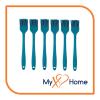 8" Light Blue Silicone Basting Brush (6 Basting Brushes) by MyXOHome view 2