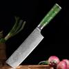 Chef Knife,Kitchen Knife, 7inch Damascus Cleaver Knife Damascus Steel High Hardness Sharp Chinese Kitchen Kniver Sharp Meat Sliced Santoku Fruit Chef Knife view 1