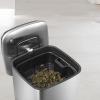 TOMYEUS Trash Cans Creative Stainless Steel Trash Can with Lid for Home Living Room Kitchen Office High-Grade Filter Tea Residue Tea Trash Can, 6L/9L Kitchen Bathroom Trash Cans view 4
