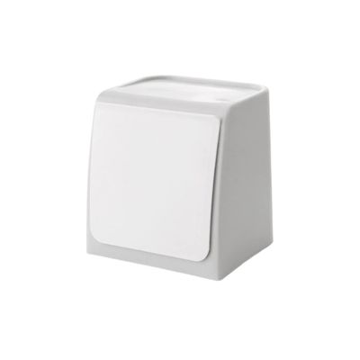 TOMYEUS Trash Cans Kitchen Wall Mounted Trash Can Creative Punch-Free Litter Case Bathroom Multifunctional Garbage Storage Box Kitchen Bathroom Trash Cans (Color : C)