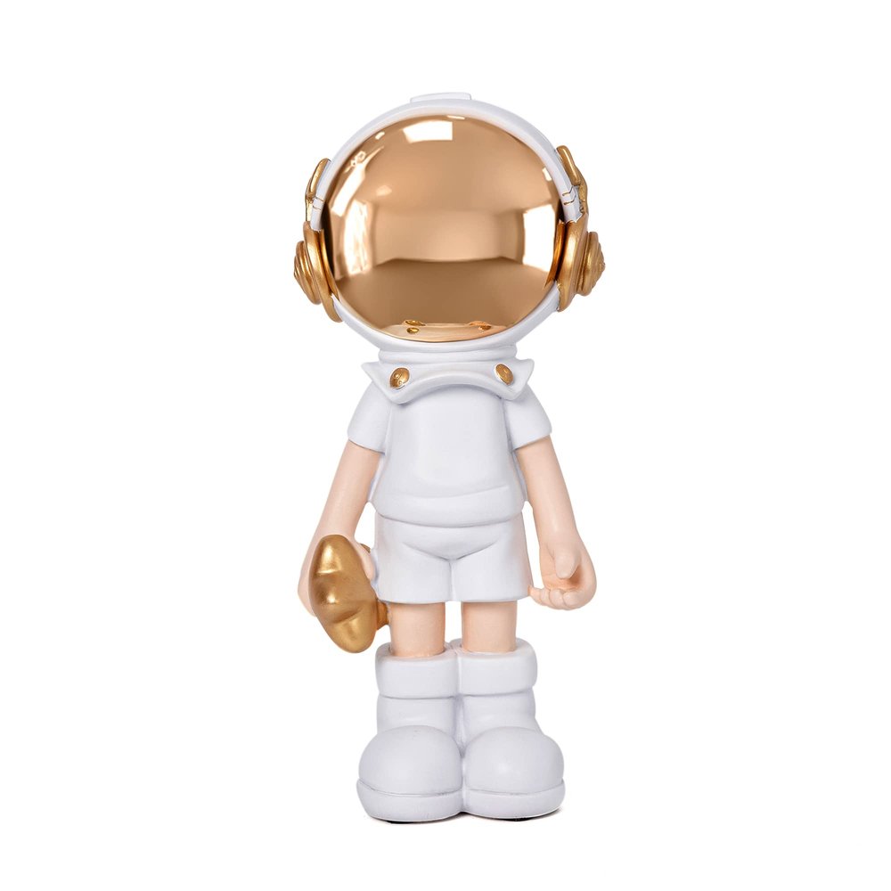 AURTEM - Milkyway-Creative Light Luxury Astronaut Ornament - Golden Spaceman Ornament Model, Waterproof Astronaut Hallmark Ornament, Suitable for Living Room, Tv Cabinet, Restaurant, Corridor