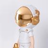 AURTEM - Milkyway-Creative Light Luxury Astronaut Ornament - Golden Spaceman Ornament Model, Waterproof Astronaut Hallmark Ornament, Suitable for Living Room, Tv Cabinet, Restaurant, Corridor view 4