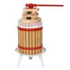 Veemuaro 4.8 Gallon Fruit Wine Press, 18 Liter Manual Juice Maker, Solid Wood Basket with 6 Blocks Cider Heavy Duty Wine Making Press, Juice Cider Wine Press for Outdoor, Kitchen and Home view 1