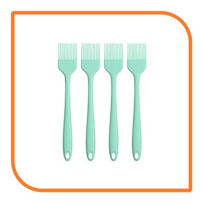 8" Pastel Green Silicone Basting Brush (4 Basting Brushes) by MyXOHome
