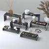 Goabroa Black Acrylic Display Risers, 3 Tiers 2 Set (6 Pcs) Acrylic Shelves Organizer Display Stand, Conutertop Desktop Stands for Decoration and Organizer view 4
