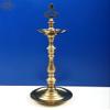 Exotic India 11" Brass Five Wick Lamp - Brass view 1