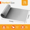 Silver Teflon Liner Roll for Ovens, Stovetops & Grills (75 x 17) - Cut to Custom Fit - Versatile Non-Stick Teflon Mat, Can Use As Oven Liner, Grill Mat, Stovetop Cover, Baking Sheet, etc. view 4