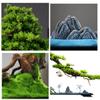 Artificial Plants Artificial Bonsai Tree Chinese Simulation Tree White Ceramic Crane Ceramic Rockery and Blue Fine Sand Used for Living Room and Office Decoration Bonsai Pine Tree view 3