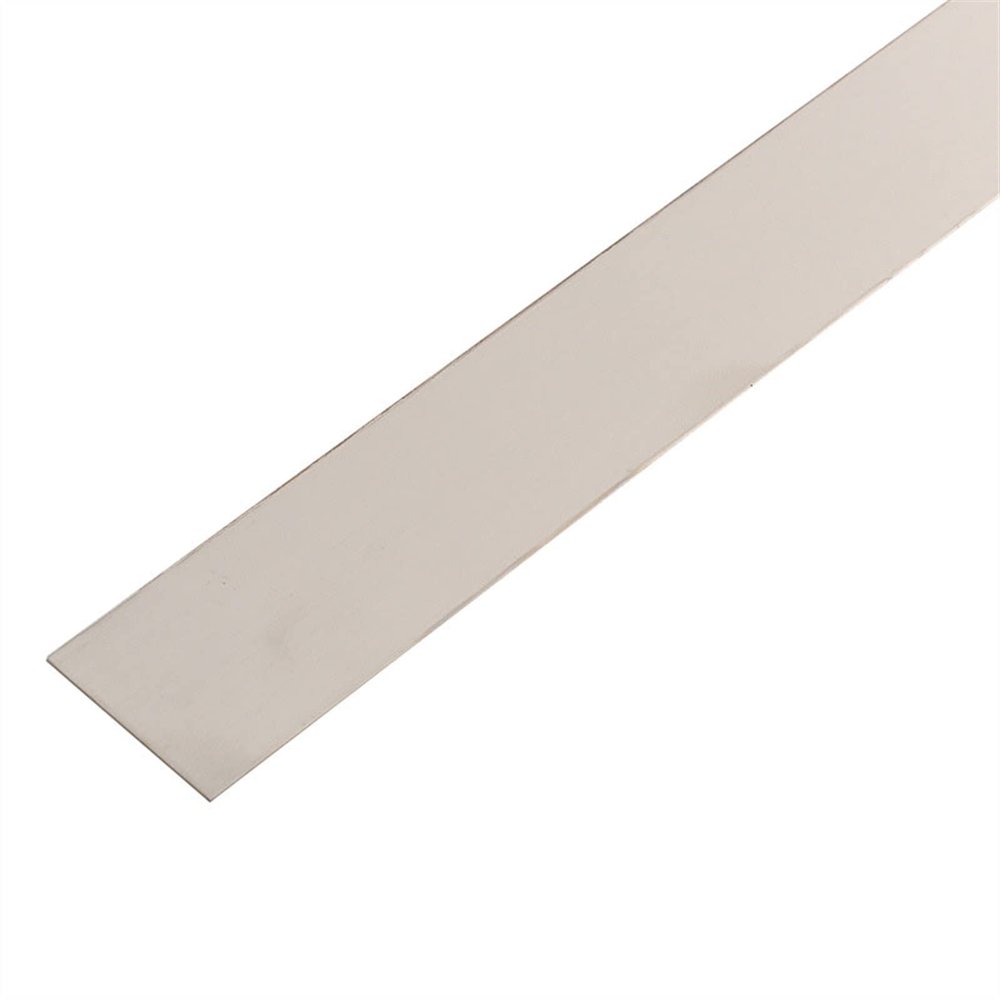 Self-Adhesive Edging Strip, Molding & Wall Trim, 201 Stainless Steel Metalized Mirror-Like Finish, Peel and Stick Design, 5m (Color : Silver, Size : 3cm)