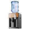 Desktop Electric Hot Cold Water Cooler Dispenser Top Loading Countertop Drinking Machine Auto-Temperature Control Office Home 110V view 1