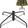 Replacement Christmas Tree Stand for Artificial Trees, Folding Christmas Tree Base for 4 Ft to 6 Ft Artificial Trees, Fits 0.5-1.25 Inch Tree Pole, Green view 1