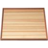 J-Kitchens Wooden Shakes, 0 Pairs of Handles, White Wood Corners, Obon Tray, Clear Finish, Made in Japan view 1